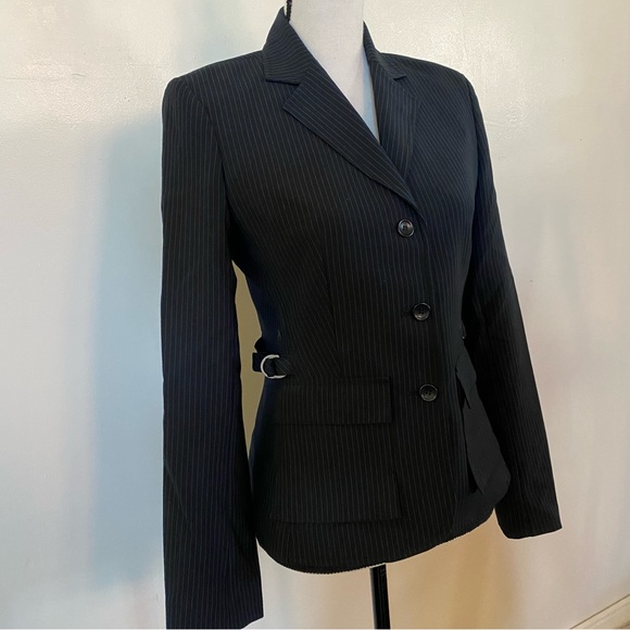 Express Design Studio Pinstripe Blazer - Picture 5 of 6